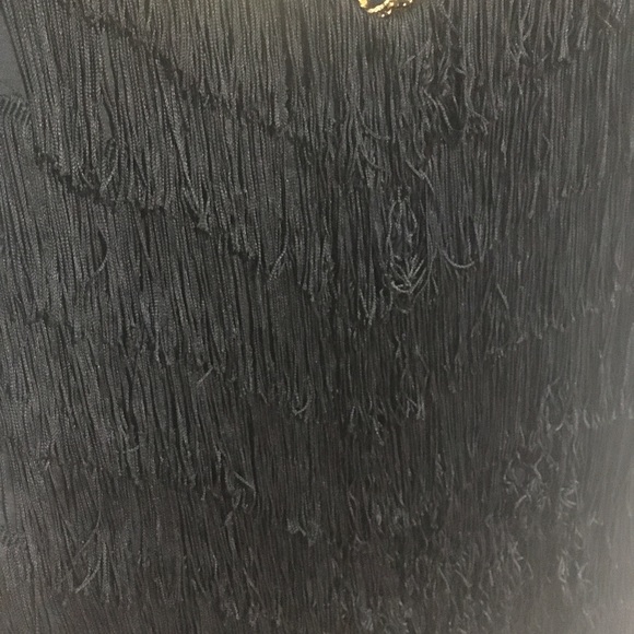 Vintage 1980 sequin tassel cocktail dress - Picture 5 of 6